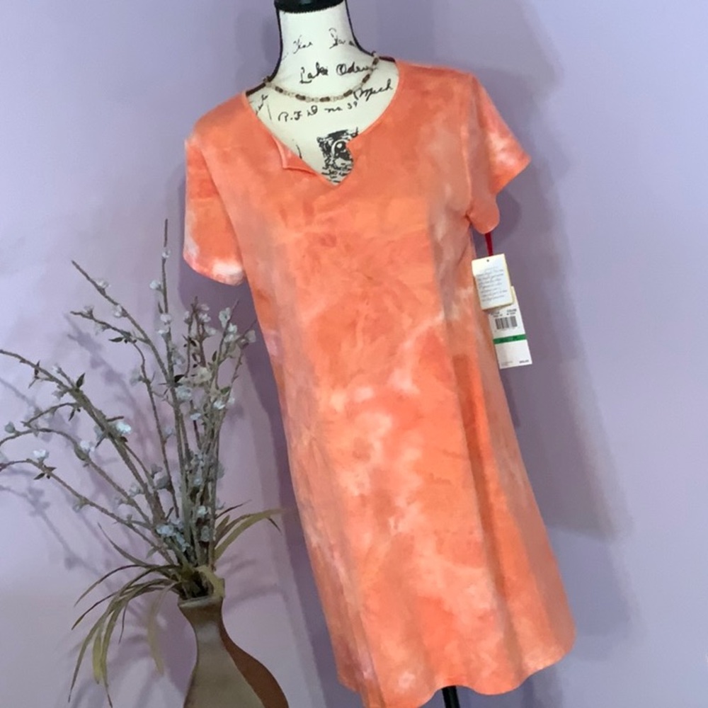 Cute Peach Dress🧡🩷